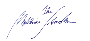 Ihr Matthias Stadler